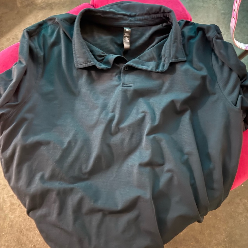 Men's Lululemon classic button-up Polo Shirt